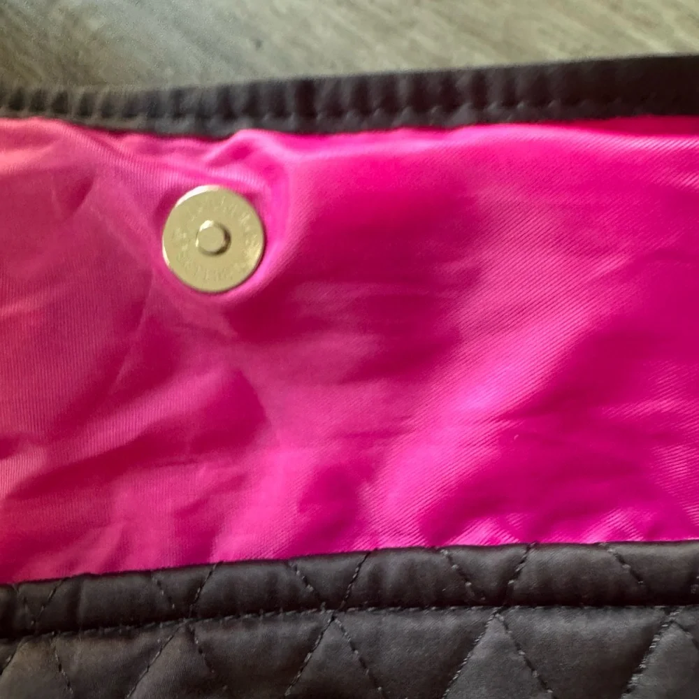 Caboodles Quilted Black Clutch